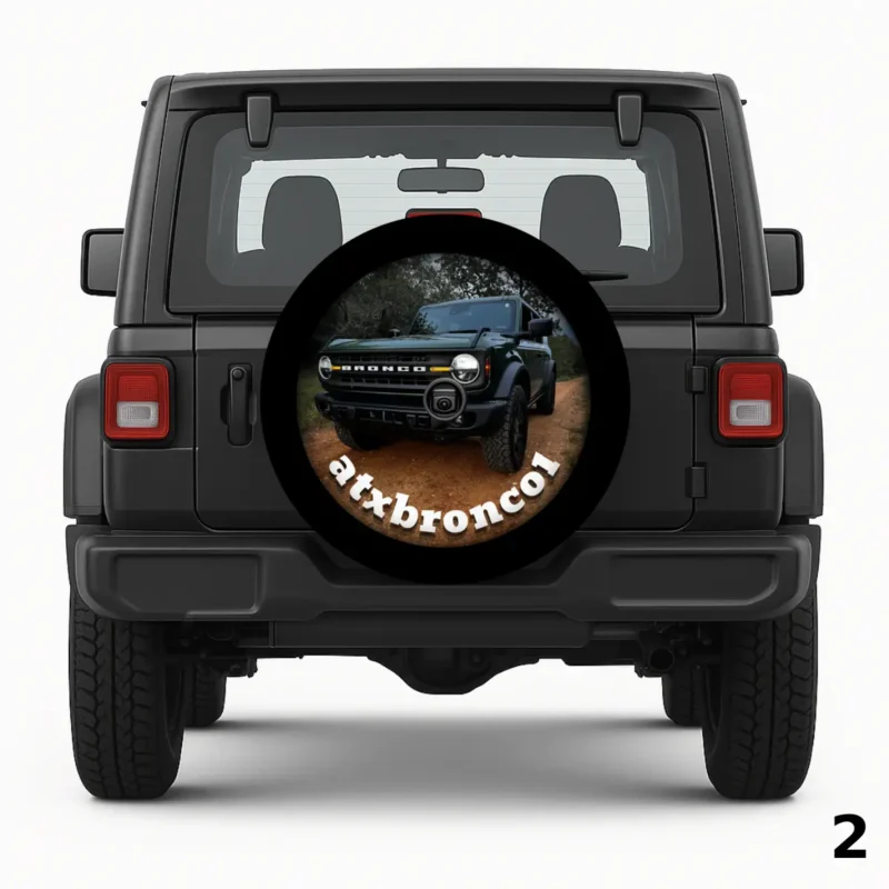 =ATX Bronco Trails Spare Tire Cover