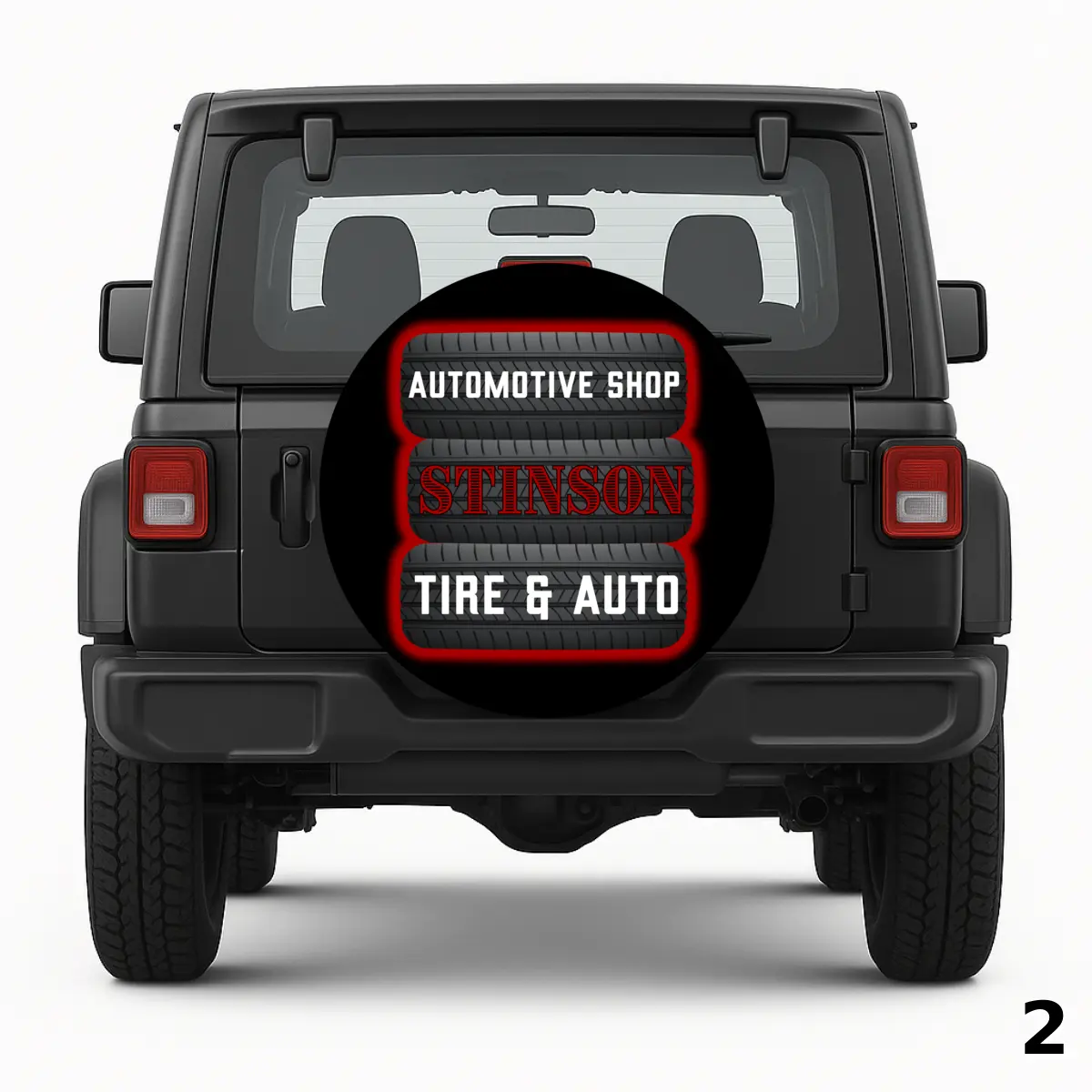 =Automotive Shop Stinson Spare Tire Cover