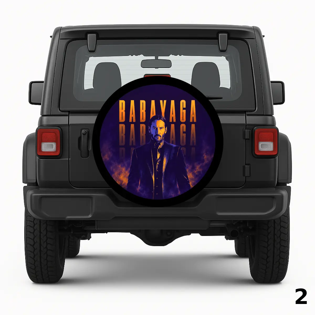 =Baba Yaga Spare Tire Cover