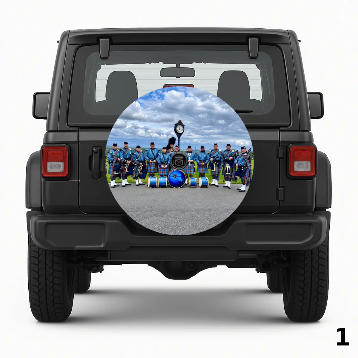=Band Photo Spare Tire Cover