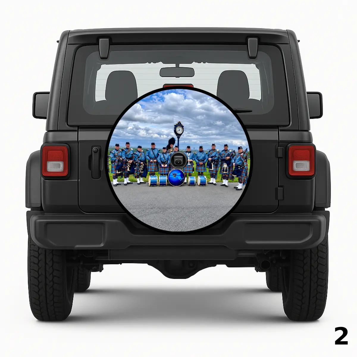 =Band Photo Spare Tire Cover