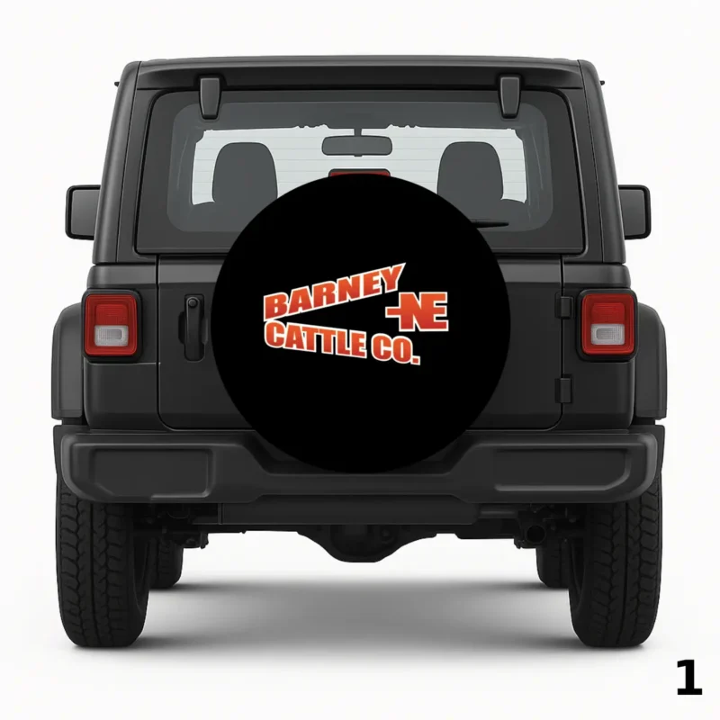 =Barney Cattle Spare Tire Cover