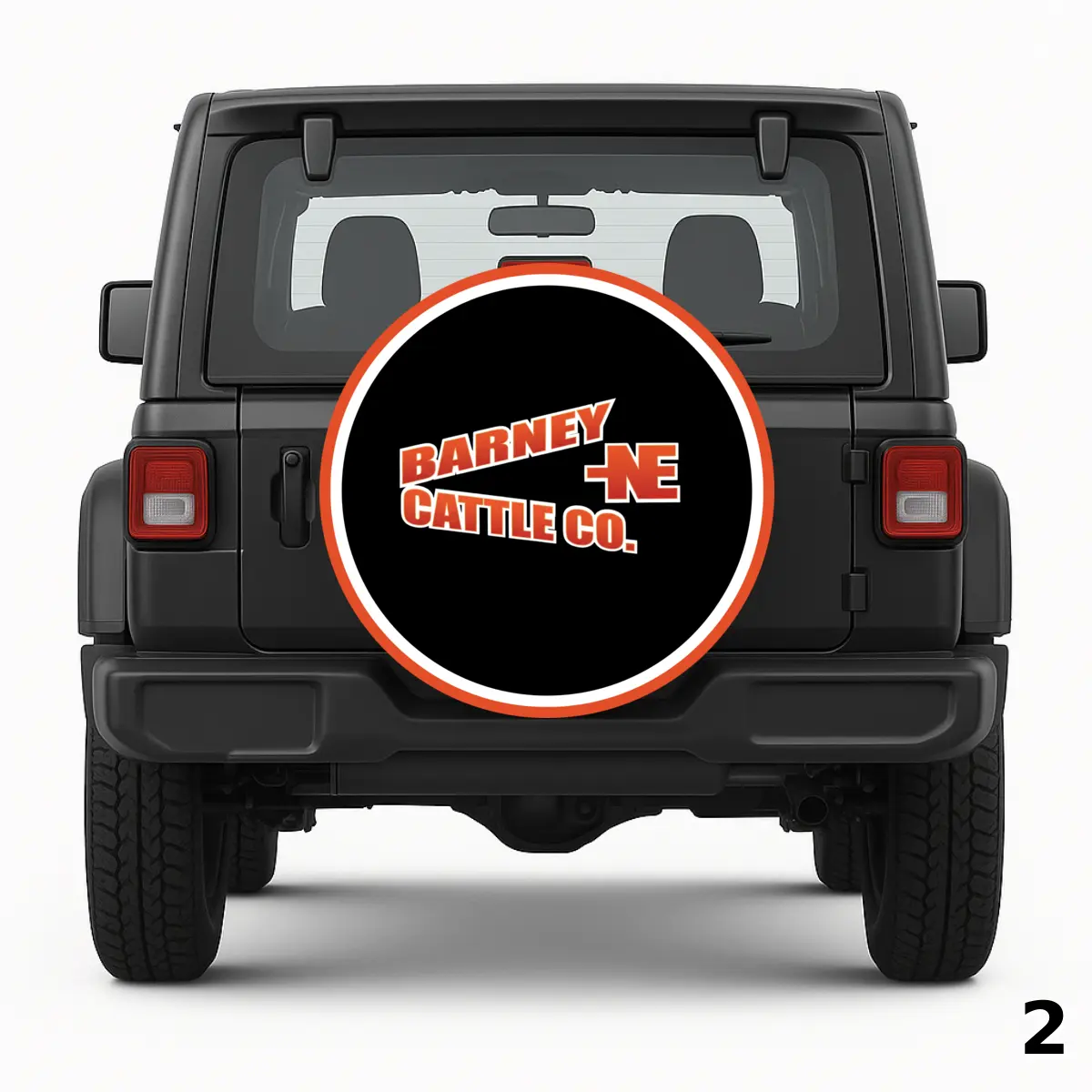 =Barney Cattle Spare Tire Cover