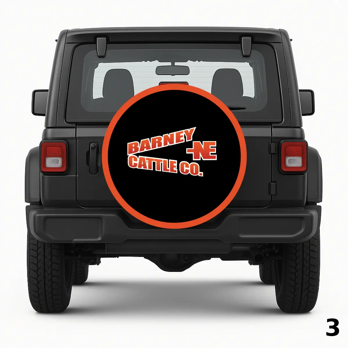 =Barney Cattle Spare Tire Cover