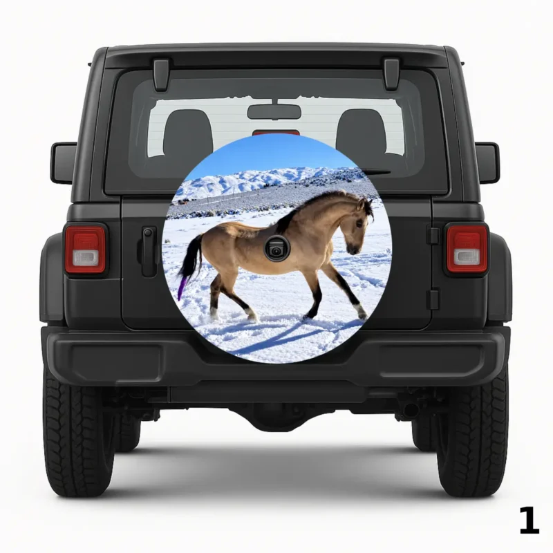=Beautiful Horse Spare Tire Cover