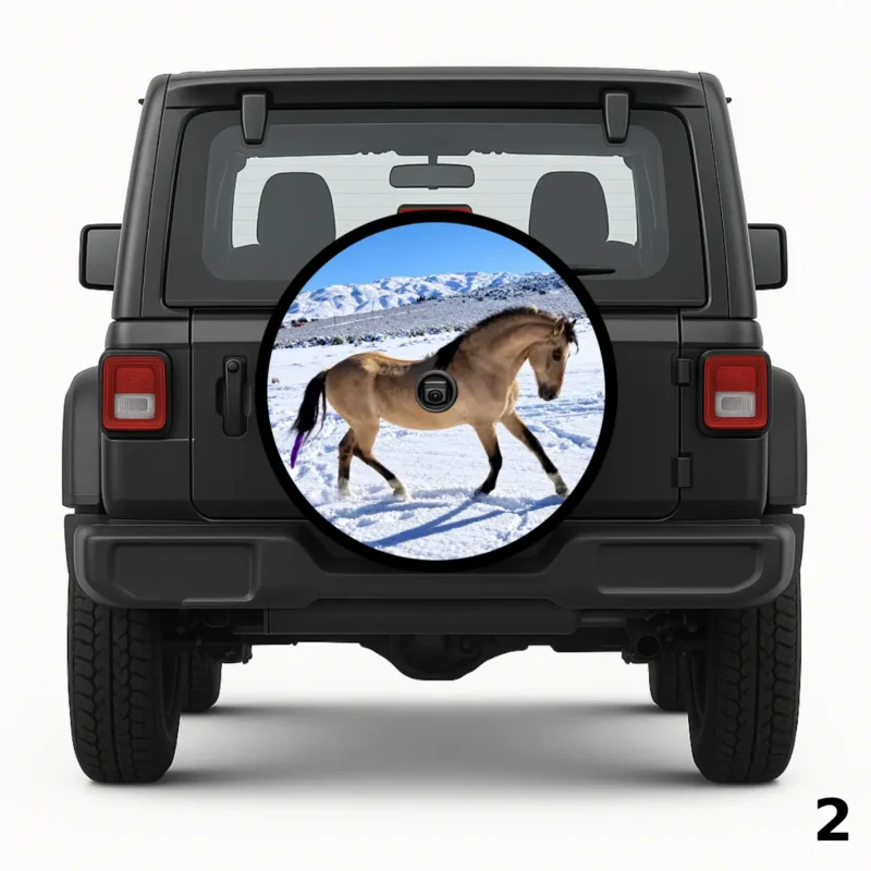 =Beautiful Horse Spare Tire Cover