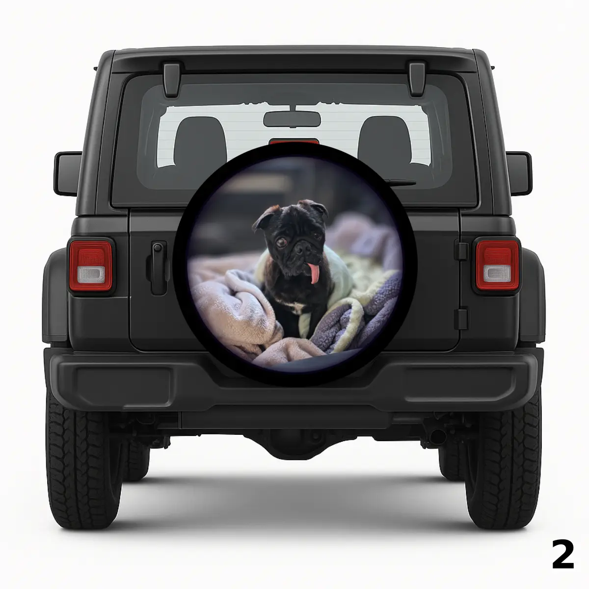 =Beloved Dog Spare Tire Cover