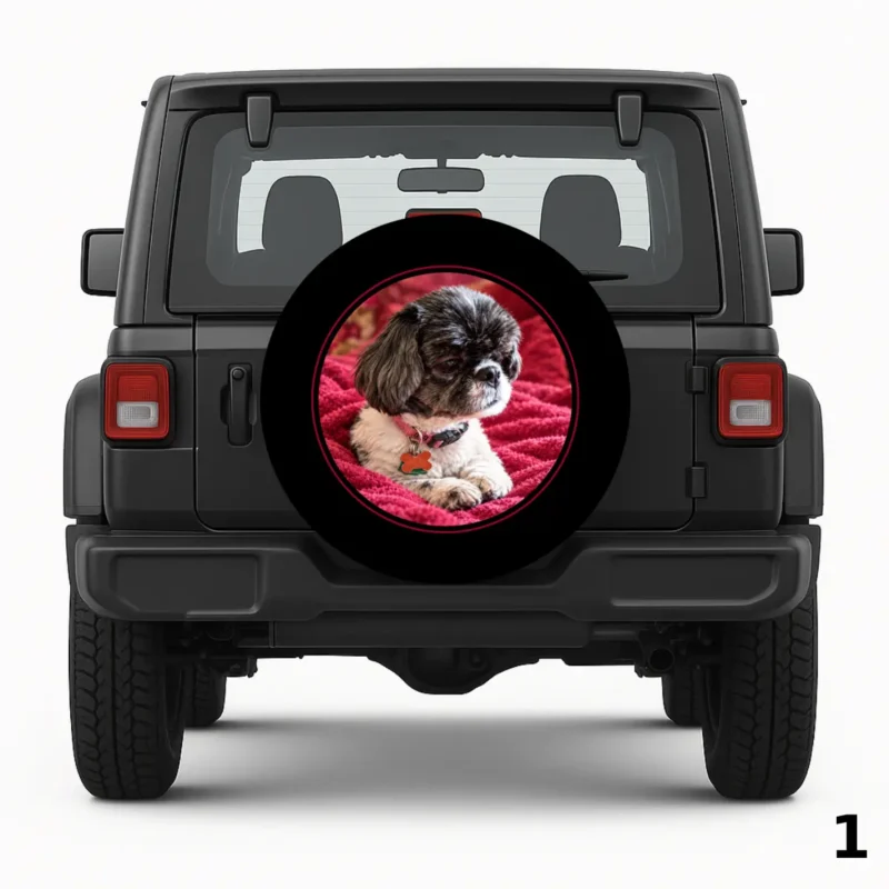 =Beloved Fur Baby Spare Tire Cover