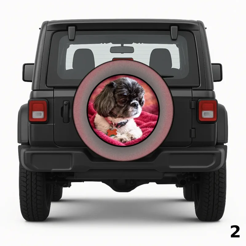 =Beloved Fur Baby Spare Tire Cover