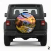 =Bison, Eagle And Cross Spare Tire Cover