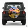 =Bison, Eagle And Cross Spare Tire Cover