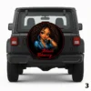=Black Cherry Spare Tire Cover