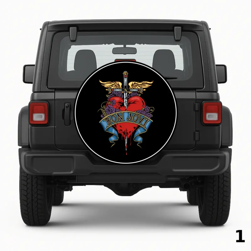 =Bon Jovi Spare Tire Cover
