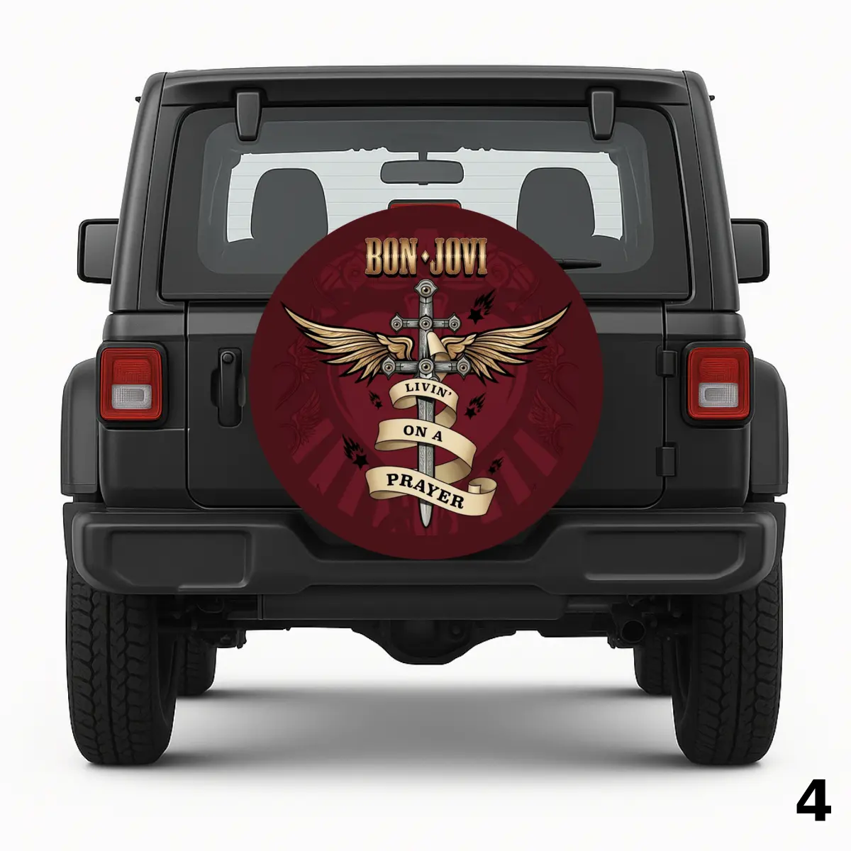 =Bon Jovi Spare Tire Cover