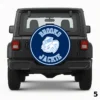 =Brooks and Jackie Tarheels Ram Spare Tire Cover