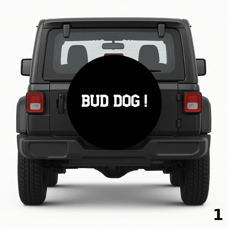 =Bud Dog Spare Tire Cover