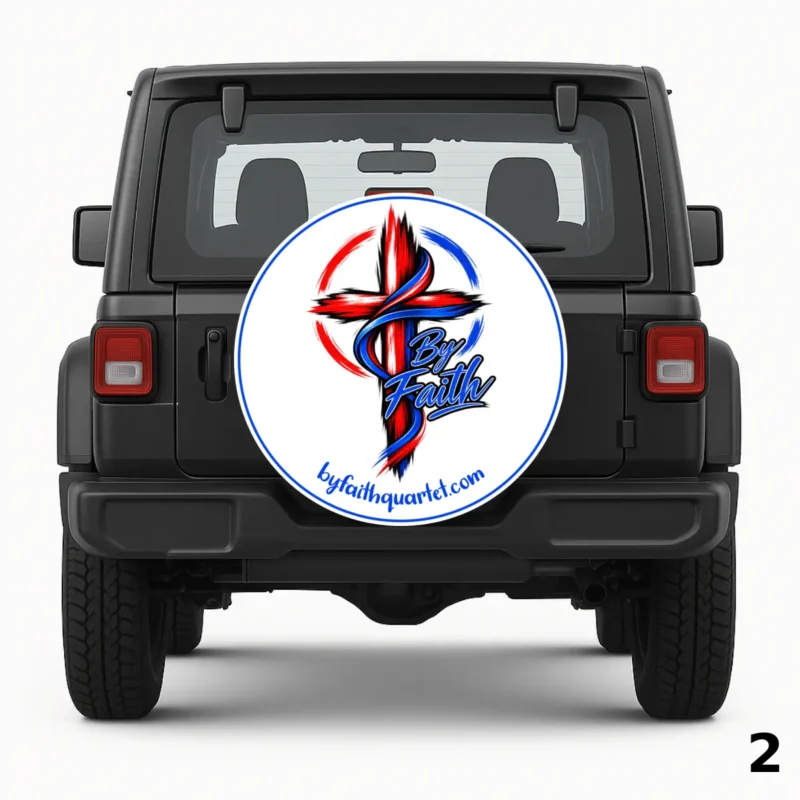 =By Faith Quartet Spare Tire Cover