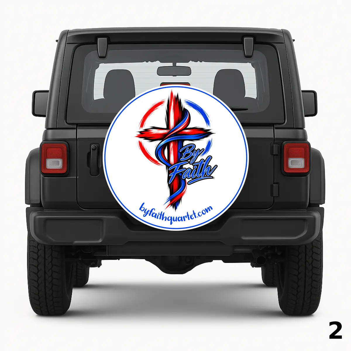 =By Faith Quartet Spare Tire Cover