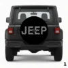 =Checkered Jeep Spare Tire Cover