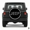 =Checkered Jeep Spare Tire Cover