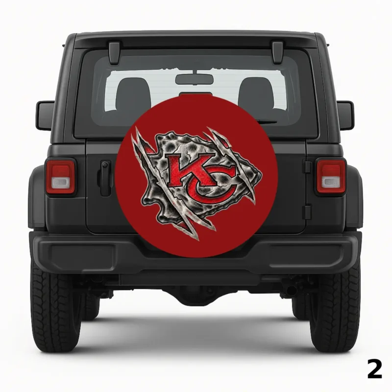 =Chiefs Tattoo Spare Tire Cover