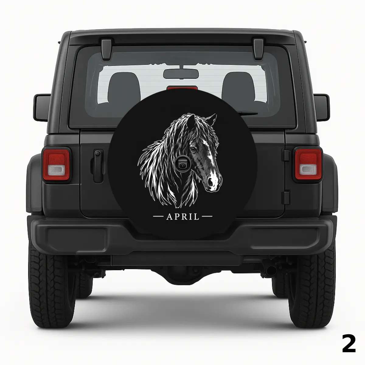 =Childhood Horse Spare Tire Cover