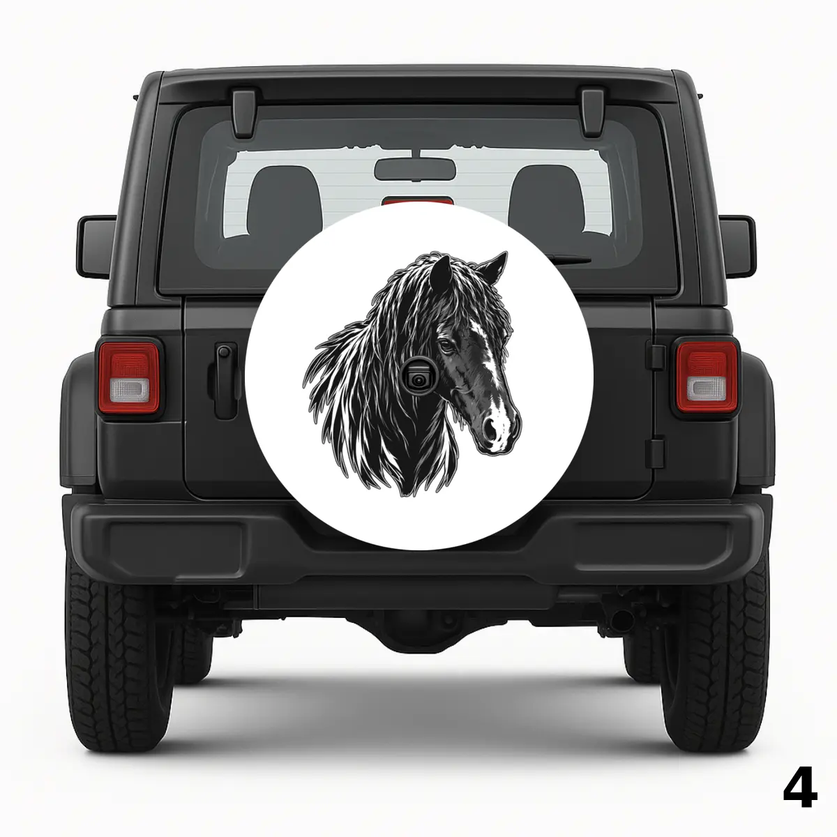 =Childhood Horse Spare Tire Cover