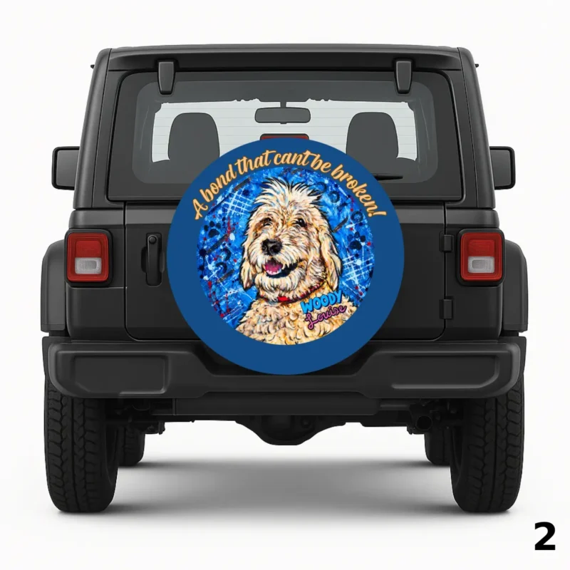 =Daryl & his Woody Spare Tire Cover