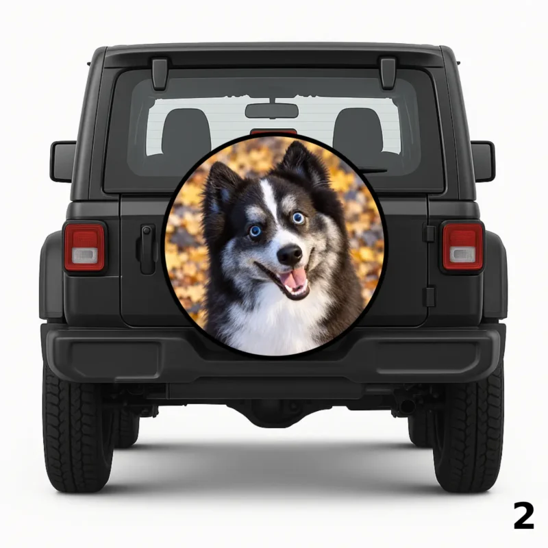 =Dave Growl Spare Tire Cover
