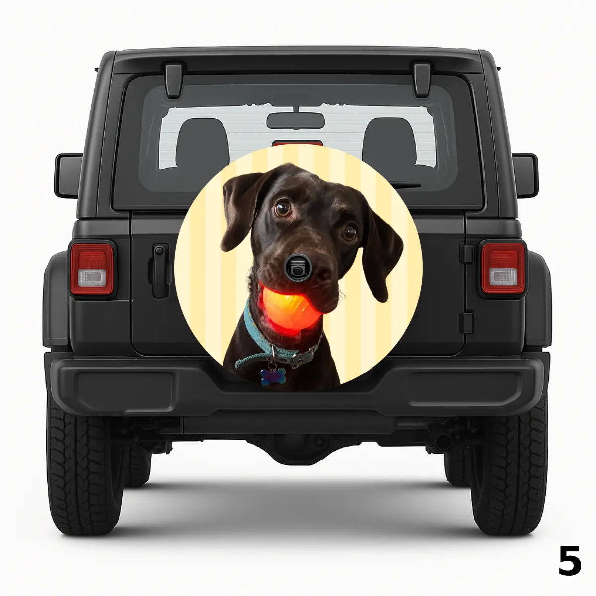 =Dog With A Ball Spare Tire Cover