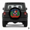 =Dominican Flag Spare Tire Cover