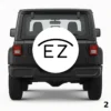 =EZ Logo Spare Tire Cover
