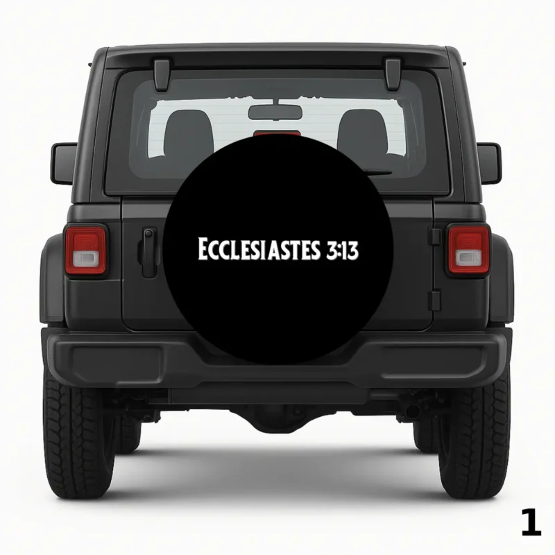 =Ecclesiastes 3:13 Spare Tire Cover