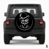 =Face Logo Design Spare Tire Cover
