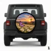 =Field of Daises Spare Tire Cover