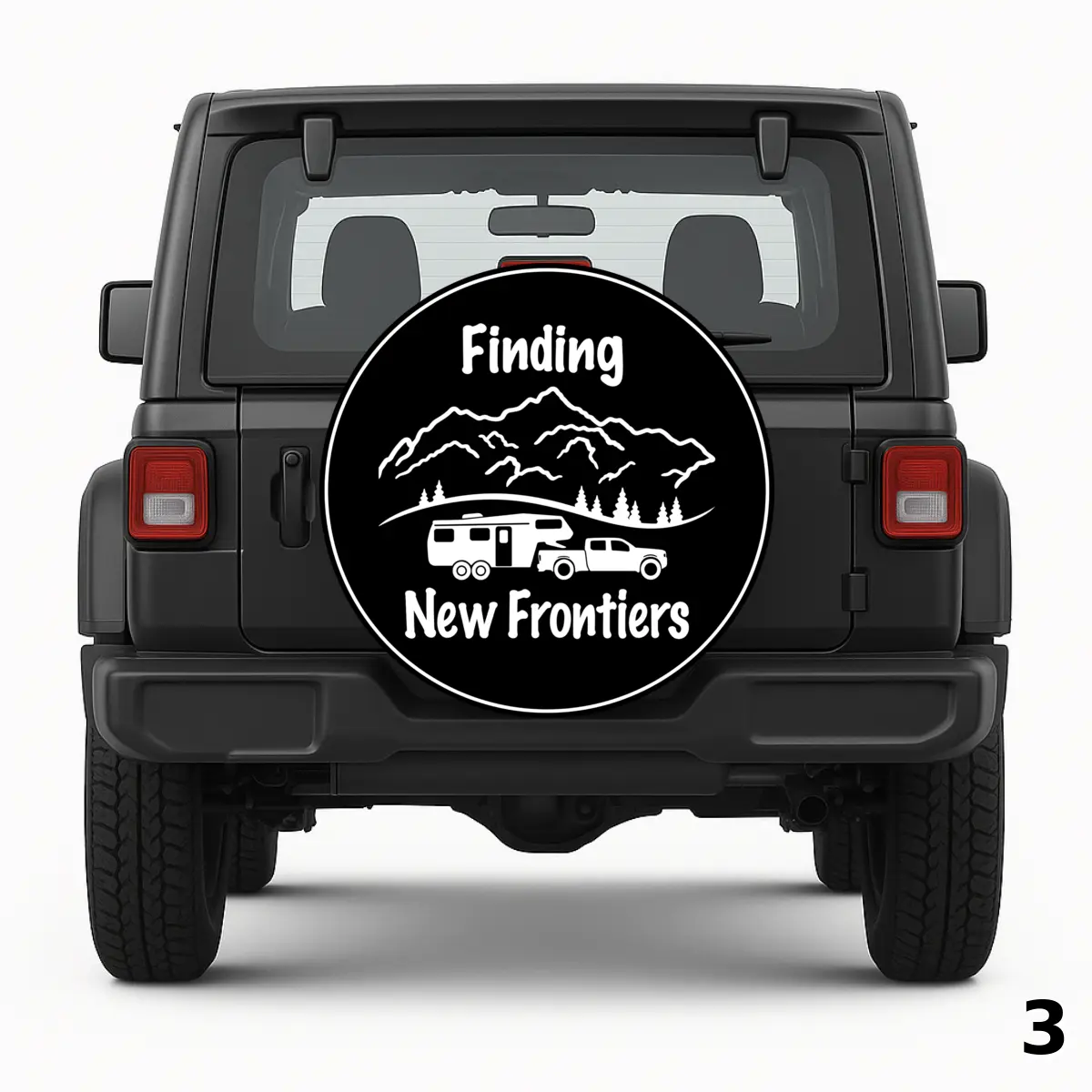 =Finding New Frontiers Spare Tire Cover
