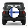 =Finnish Flag Spare Tire Cover