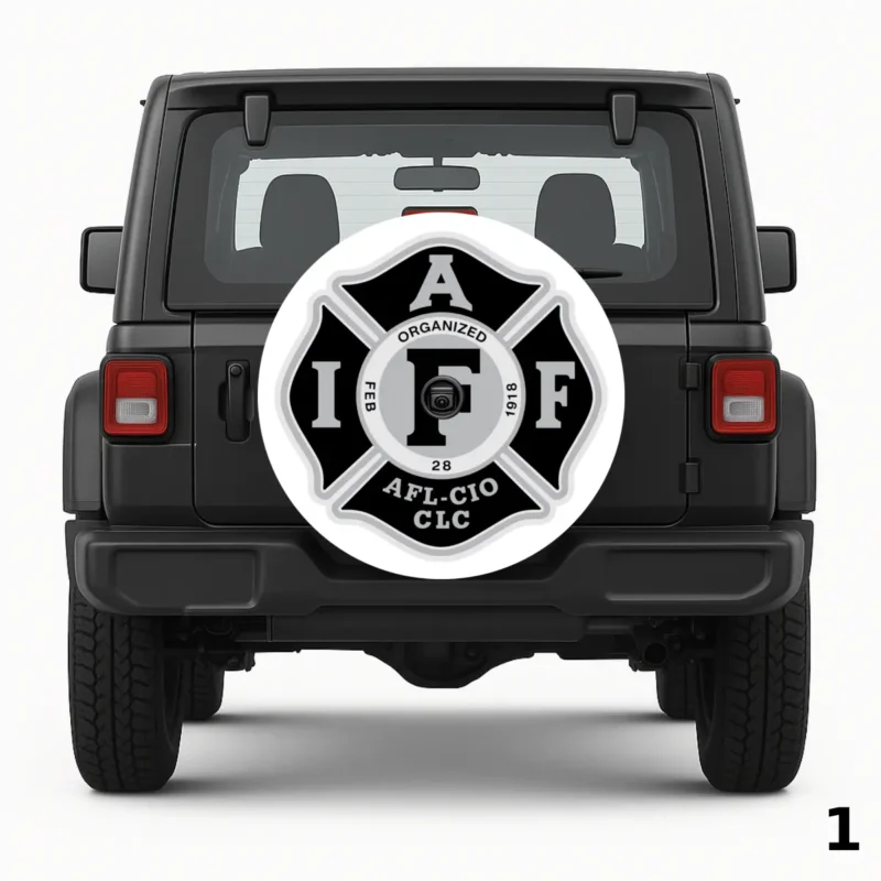 =Firefighter Local Spare Tire Cover