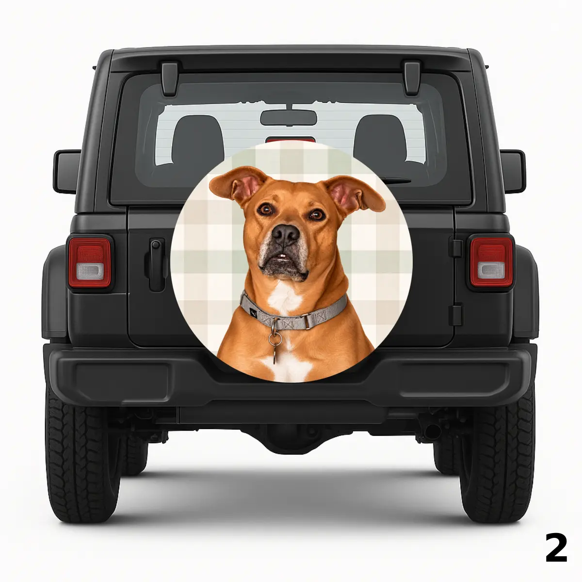 =Flabbergasted Dog Spare Tire Cover