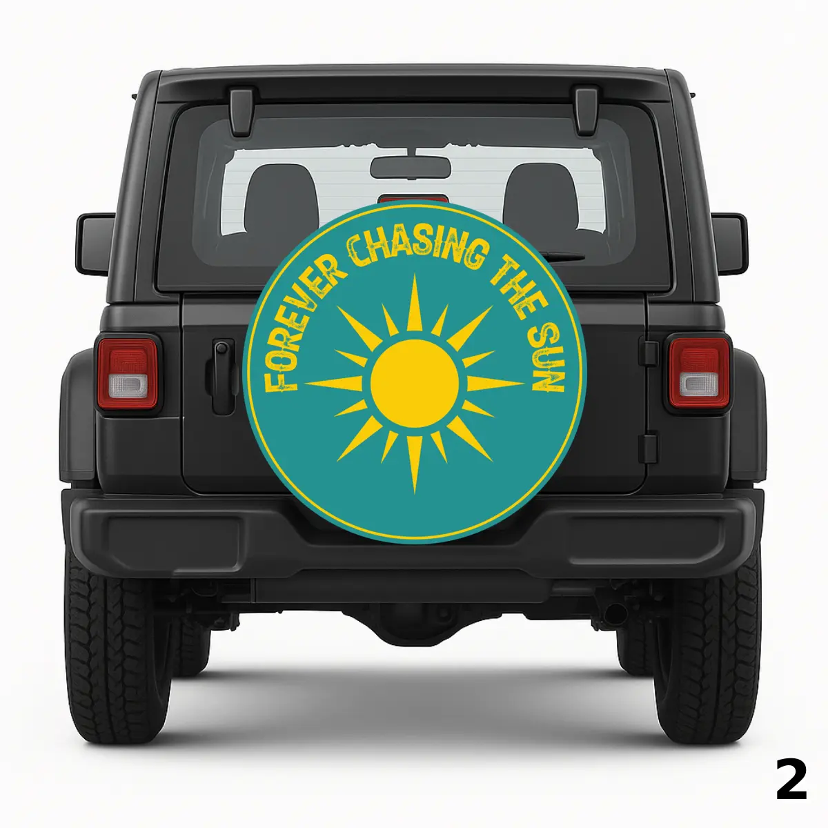 =Forever Chasing The Sun Spare Tire Cover