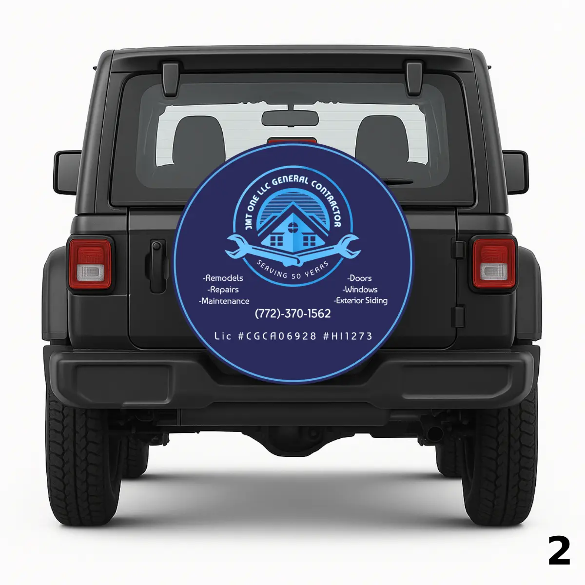 =General Contractor Spare Tire Cover