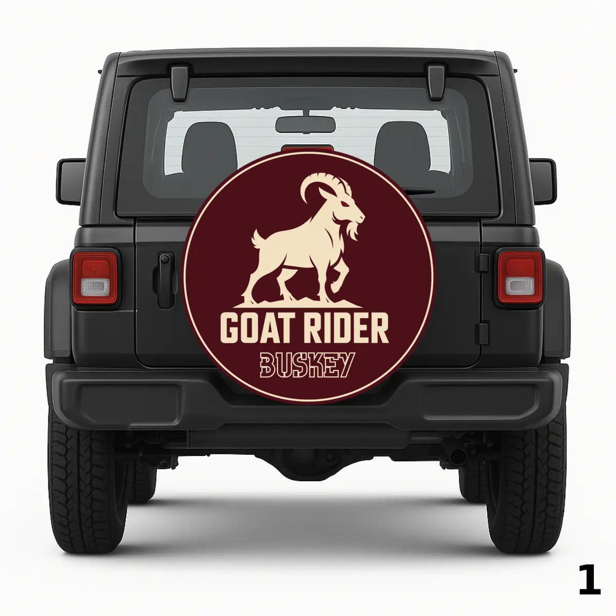 =Goat Rider Spare Tire Cover