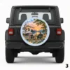 =Grandma and Grandpa Spare Tire Cover