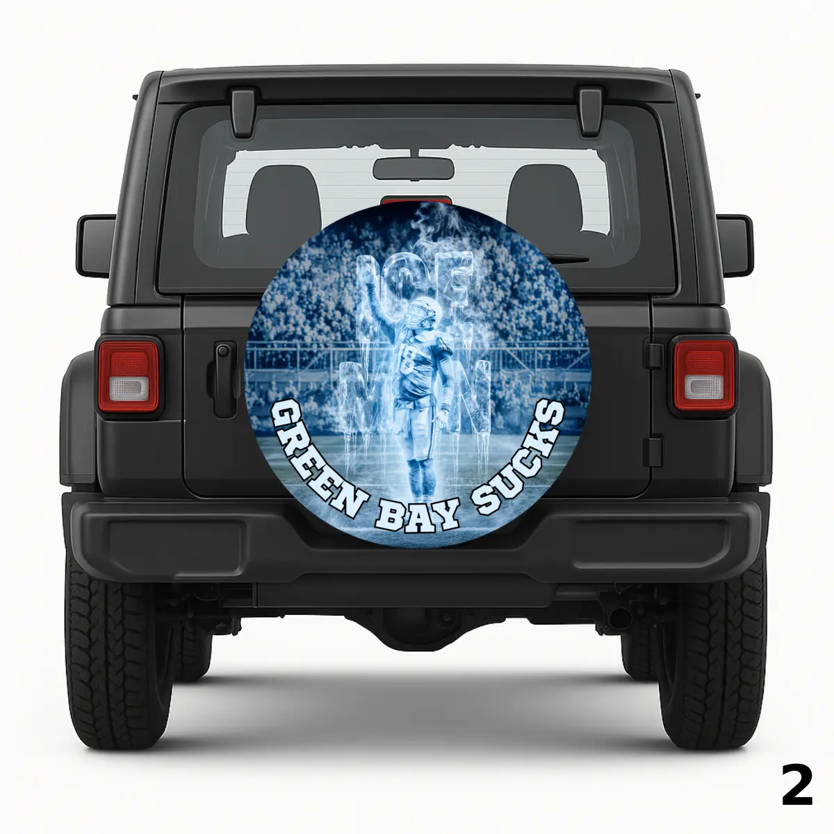 =Green Bay Sucks Spare Tire Cover