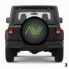 =Green Logo Spare Tire Cover