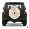 =Horse Heart Drawing Spare Tire Cover