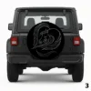=Horse Heart Drawing Spare Tire Cover