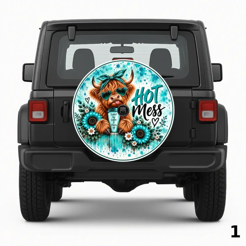 =Hot Mess Spare Tire Cover