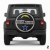=House Divided Spare Tire Cover