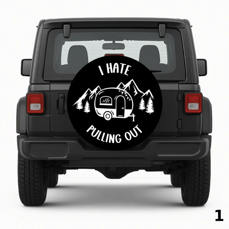 =I Hate Pulling Out Spare Tire Cover